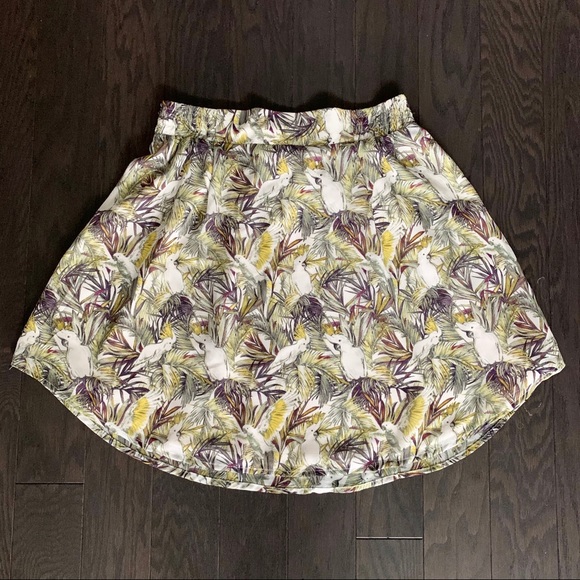 Dynamite Fully Lined Elastic Waisted Flowy Skirt - Picture 2 of 5